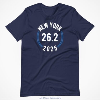 New York 2025-t-shirt-navy